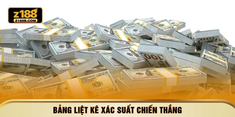 Bảng liệt kê xác suất chiến thắng