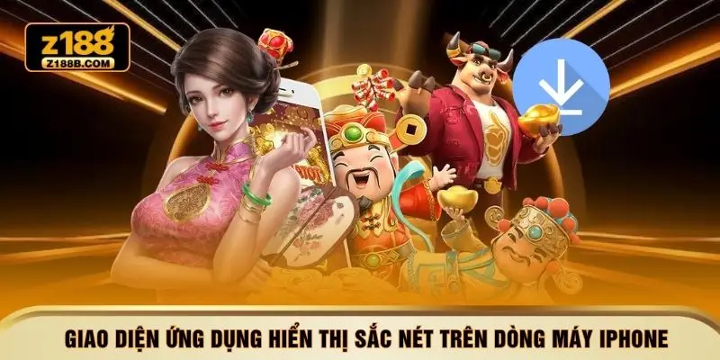 Giao diện ứng dụng hiển thị sắc nét trên dòng máy iPhone