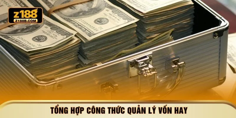 Tổng hợp công thức quản lý vốn hay