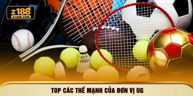 Top các thế mạnh của đơn vị UG